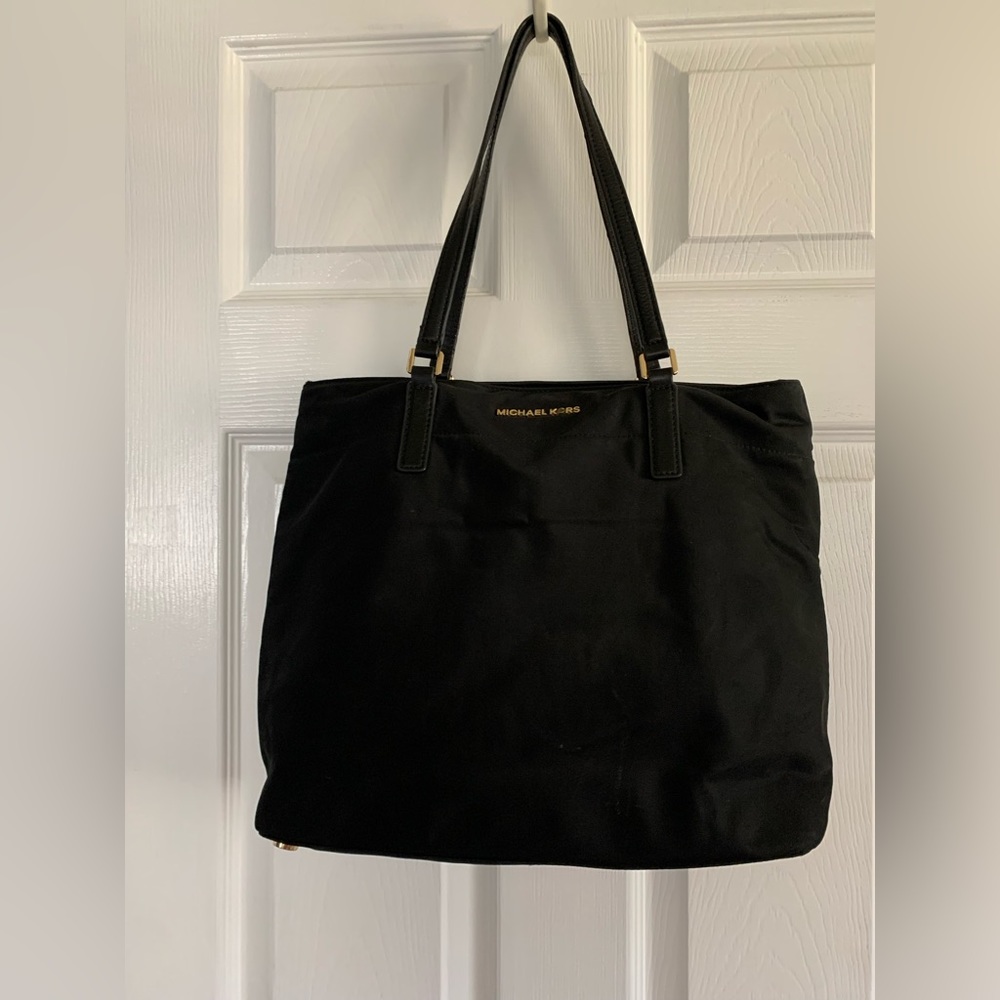 Looks better in person!  Nylon MK purse